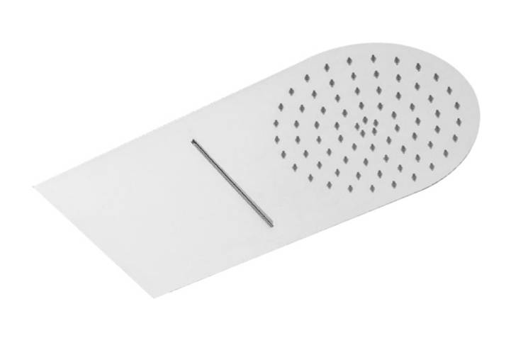 Ultra-Thin Long Hoofddouche + Waterval 500X250 Mm Dikte 2Mm (uitlopend)