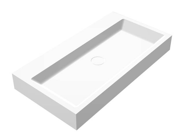 opbouw wastafel