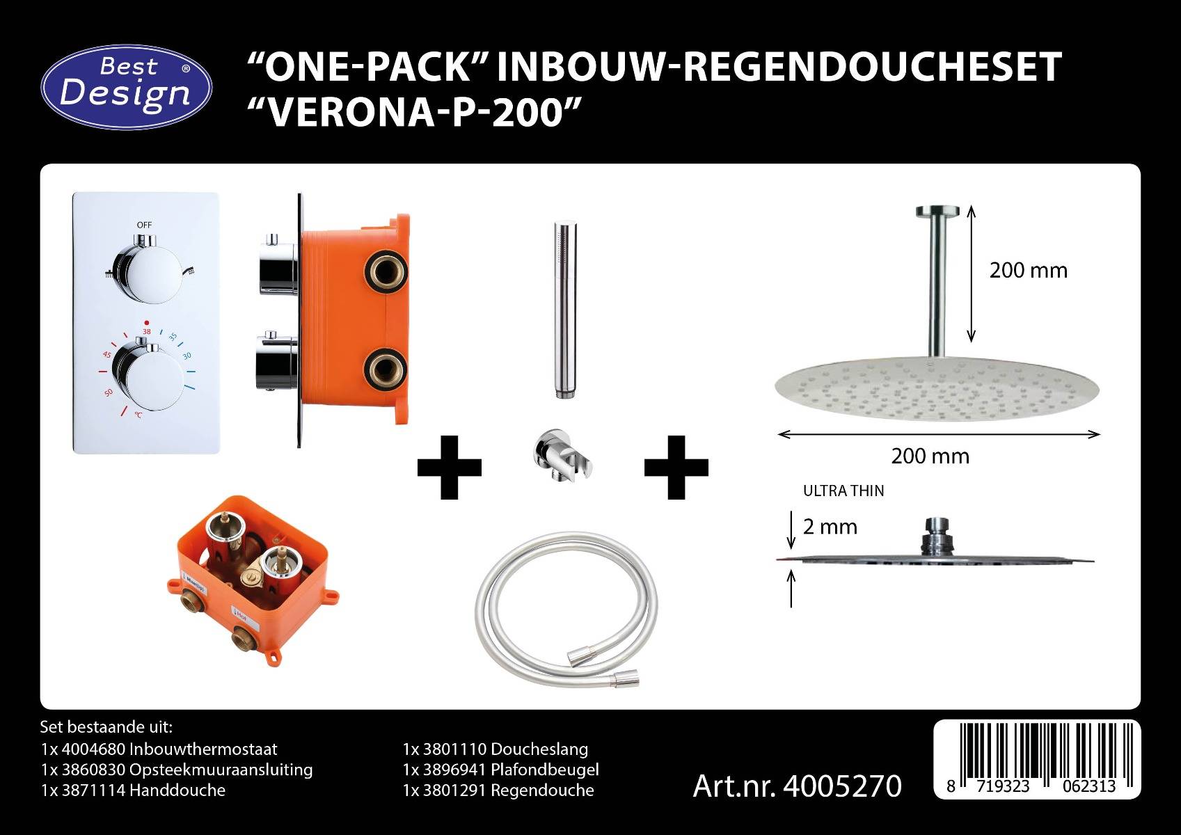 Regendoucheset