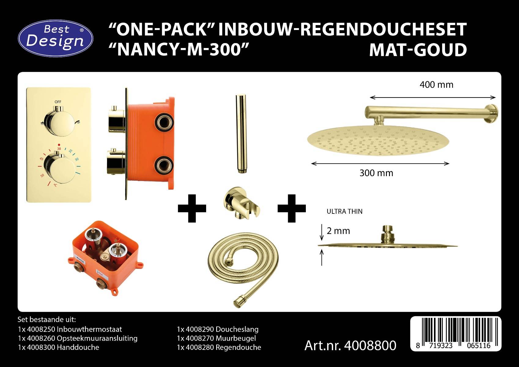 Regendoucheset