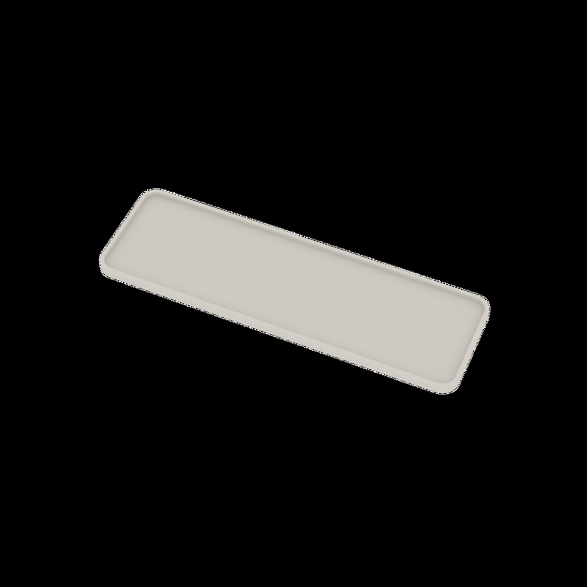 Ideavit Solidmac plateau 45x14x1.2cm Solid surface mat wit