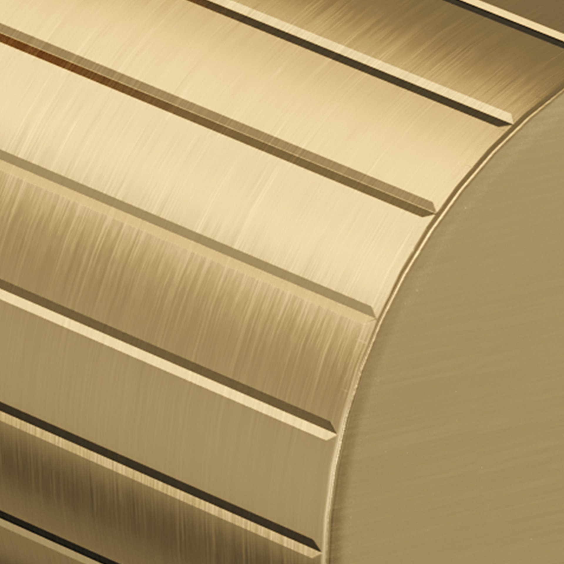 BRAUER Stripe hoekstopkraan goud geborsteld PVD