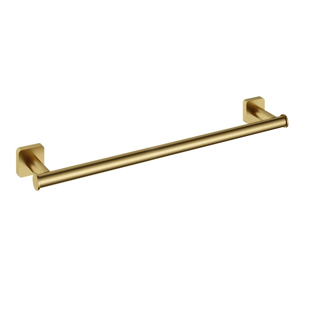 Hotbath Gal Handdoekstang 64 cm Geborsteld Messing PVD