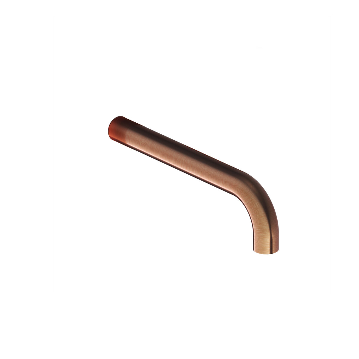 Hotbath Cobber CB094 uitloop tbv cb005 / cb006 - 18cm - geborsteld koper PVD