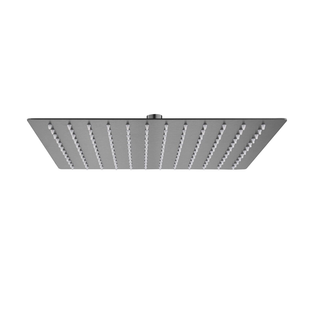 Creavit Aloni Vierkant Rainshower Gunmetal Grijs 30x30cm