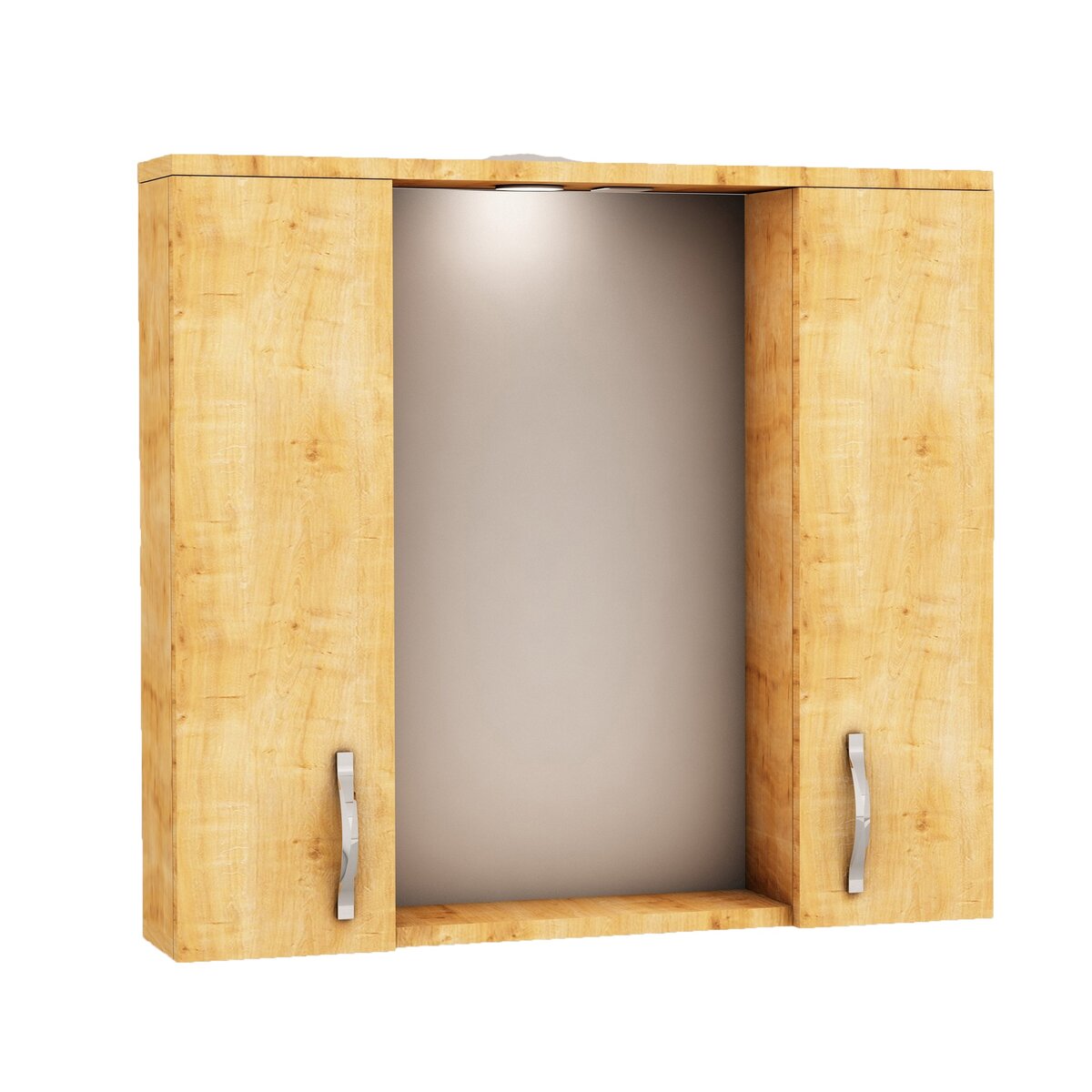 Creavit Aloni Aleco Spiegel Met Kast Mat Wit 85 cm