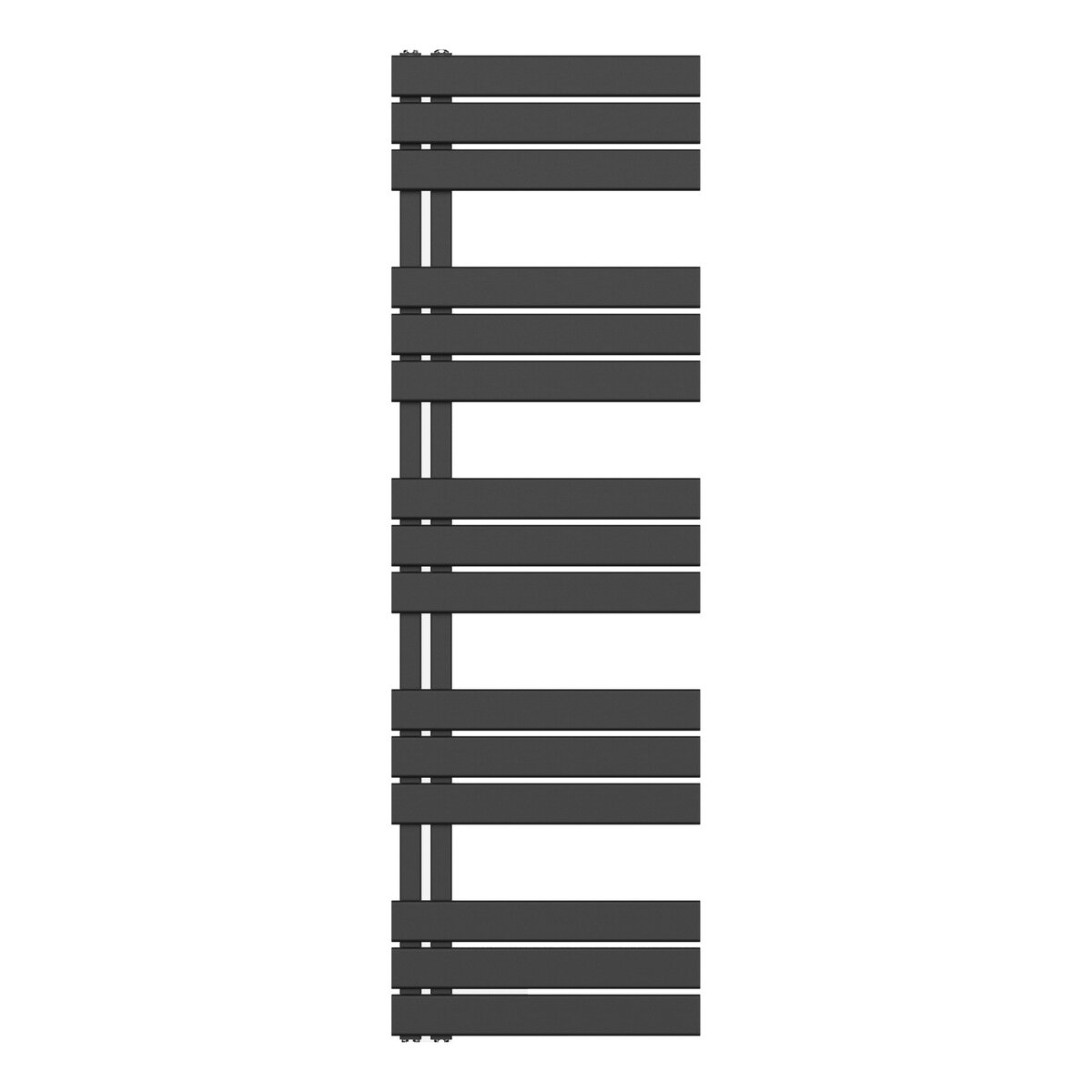 Belrad Elektrische Handdoek Radiator Zwart Links 160×50 cm 755W