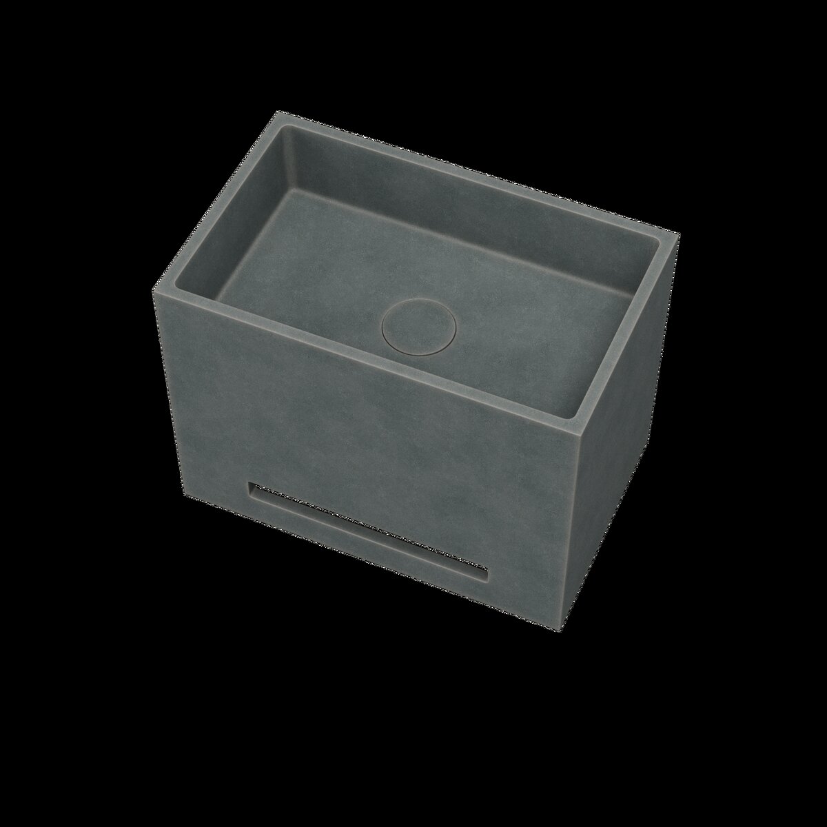 Ideavit Fontein Idea.Wall 40x25x30 cm Rechthoek Beton Grijs/Bruin