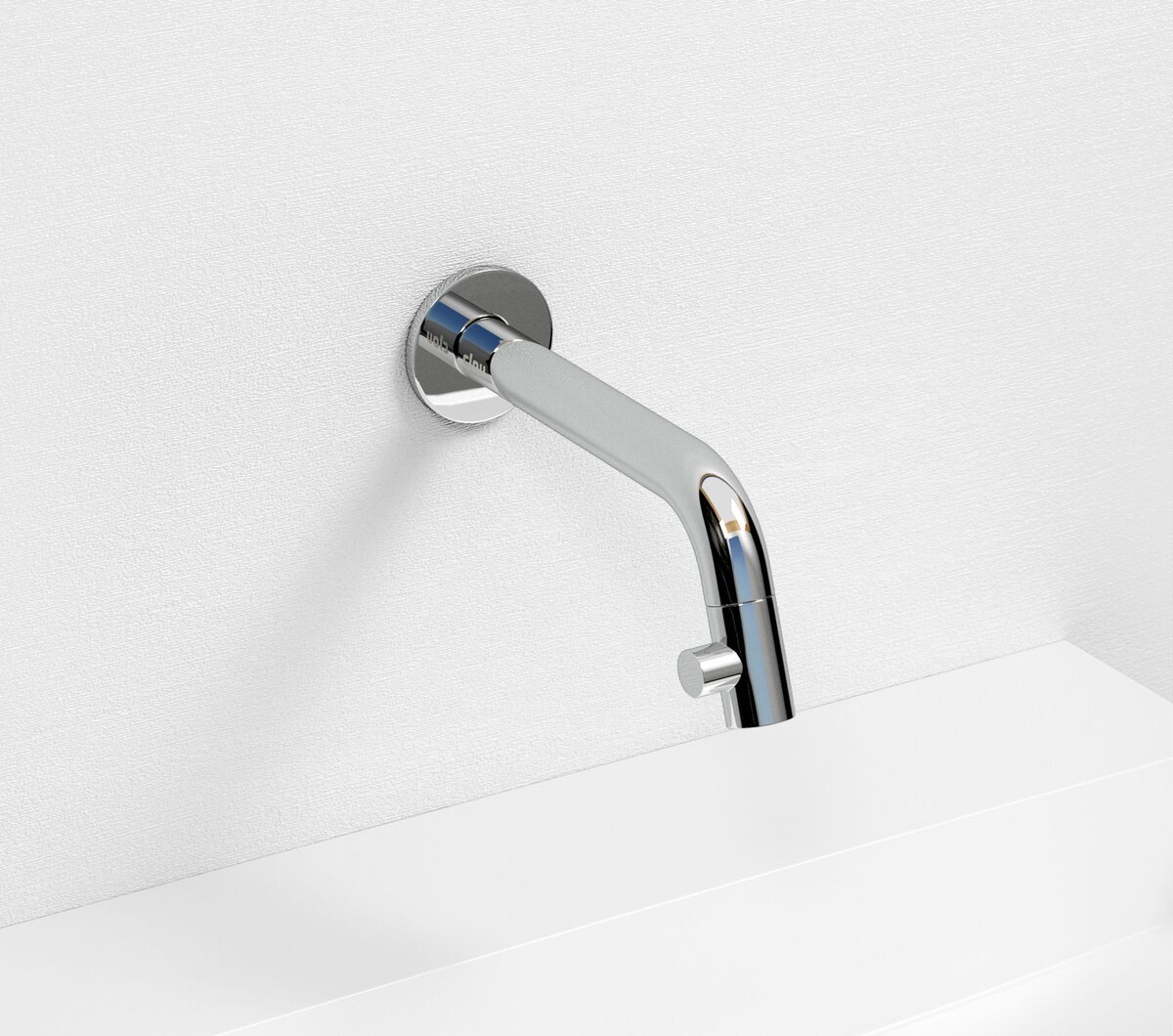 Clou Kaldur Fonteinkraan Lange Uitloop 16x6.8 cm Chroom