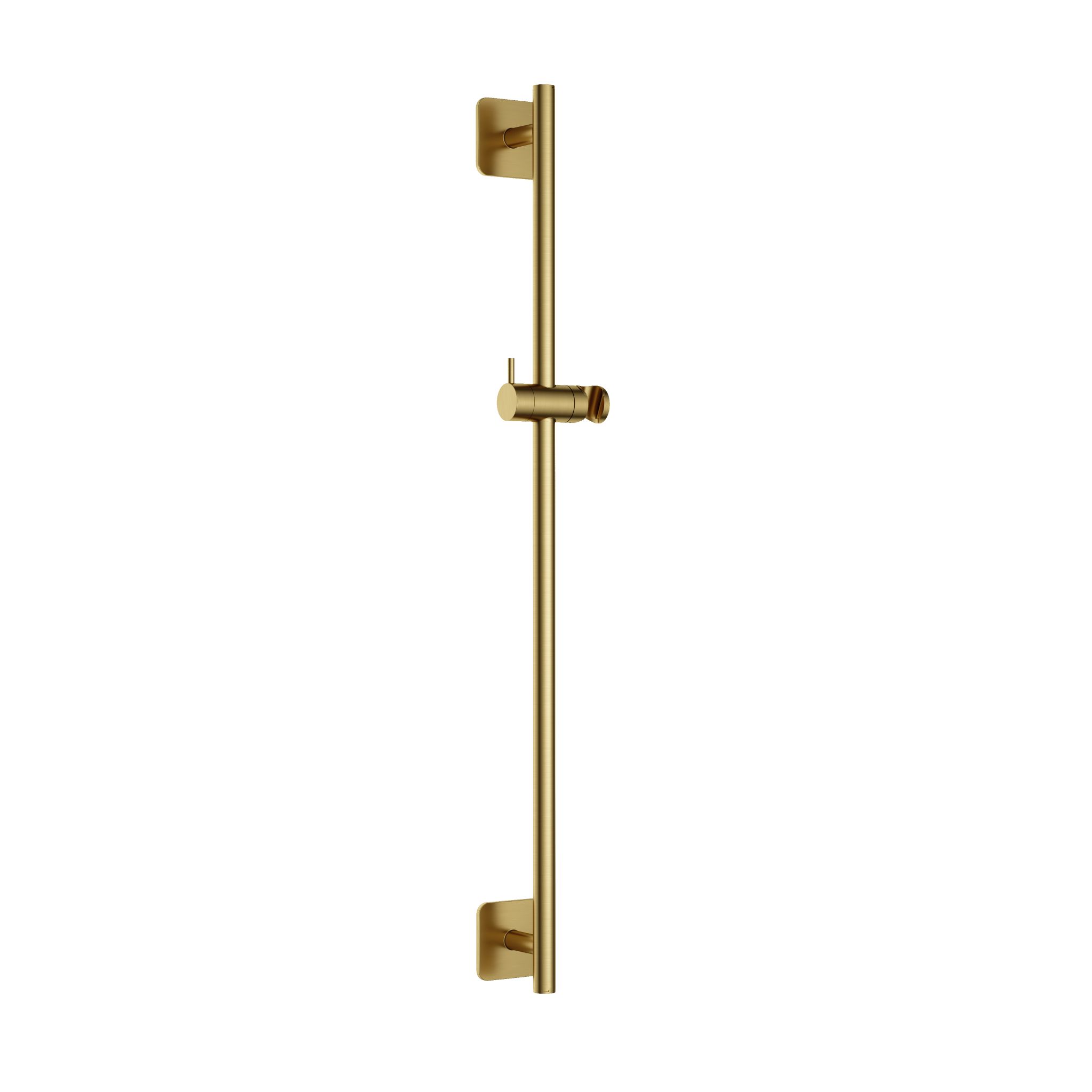 Hotbath Gal Verstelbare Glijstang 100cm Geborsteld Messing PVD