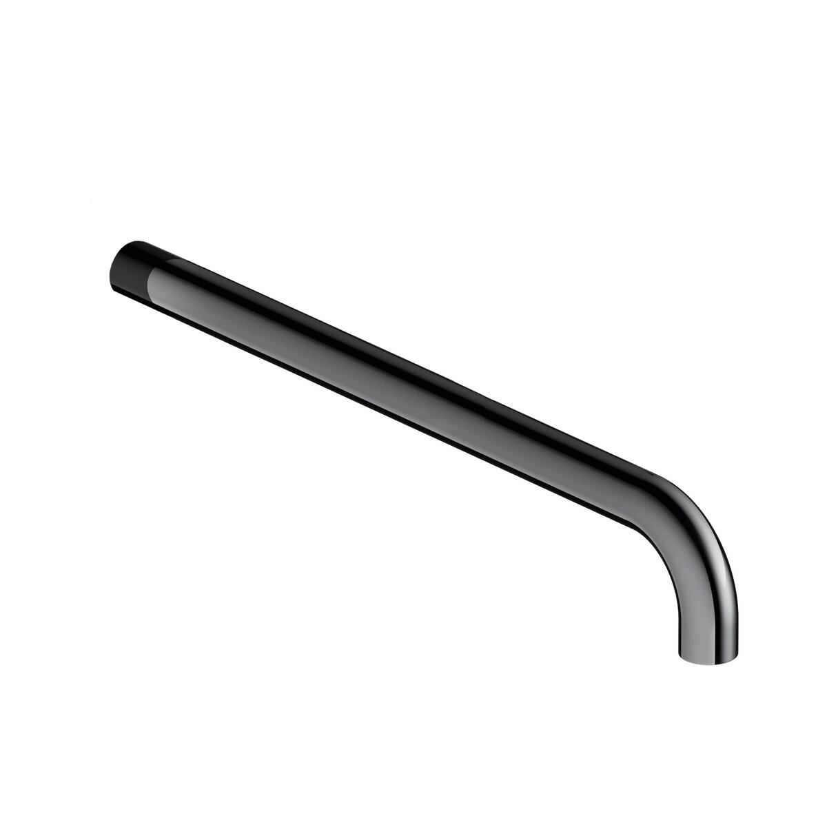 Hotbath Cobber CB094 uitloop tbv cb005 / cb006 - 30cm - zwart chroom