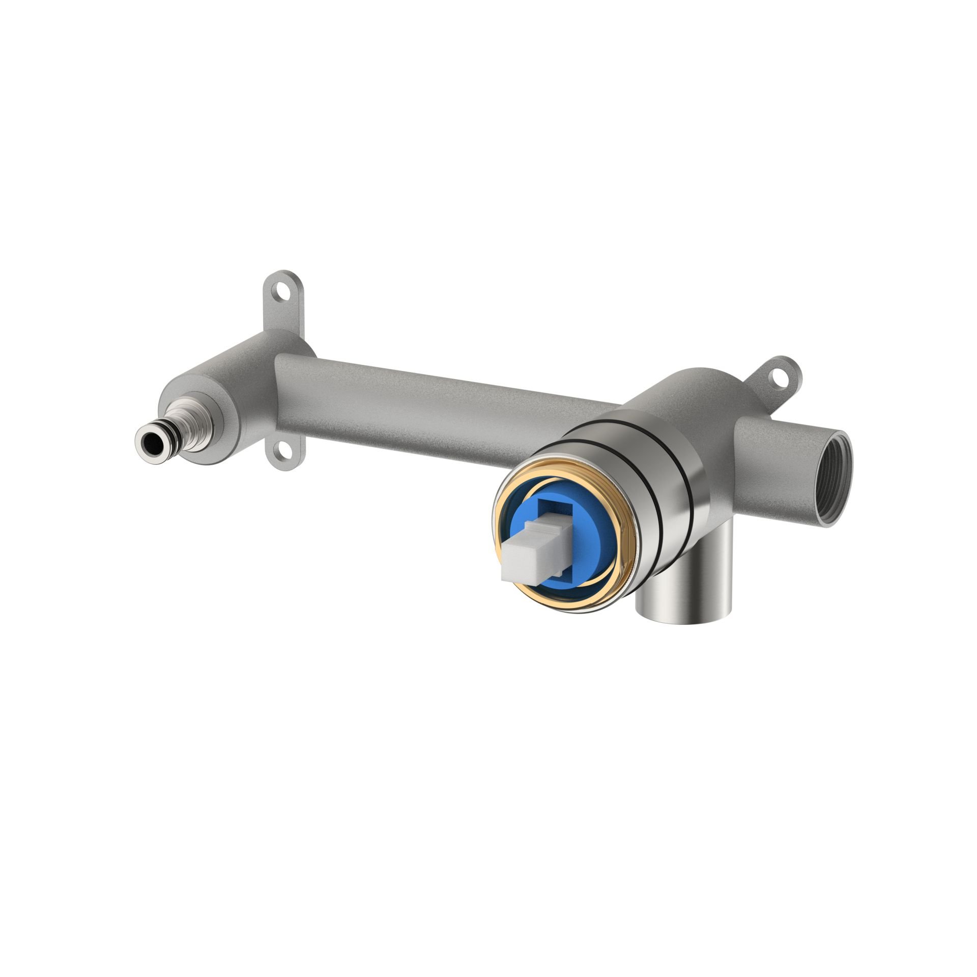 Stria Inbouwdeel Wastafelmengkraan - Inbouw - Cold Start - Zonder Afvoerplug