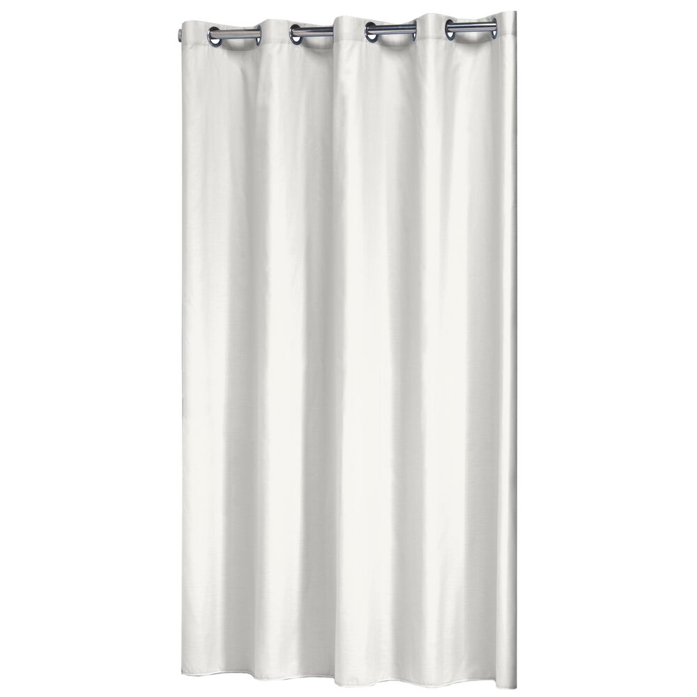 Sealskin Coloris Douchegordijn 180x200 cm Polyester / Katoen Wit
