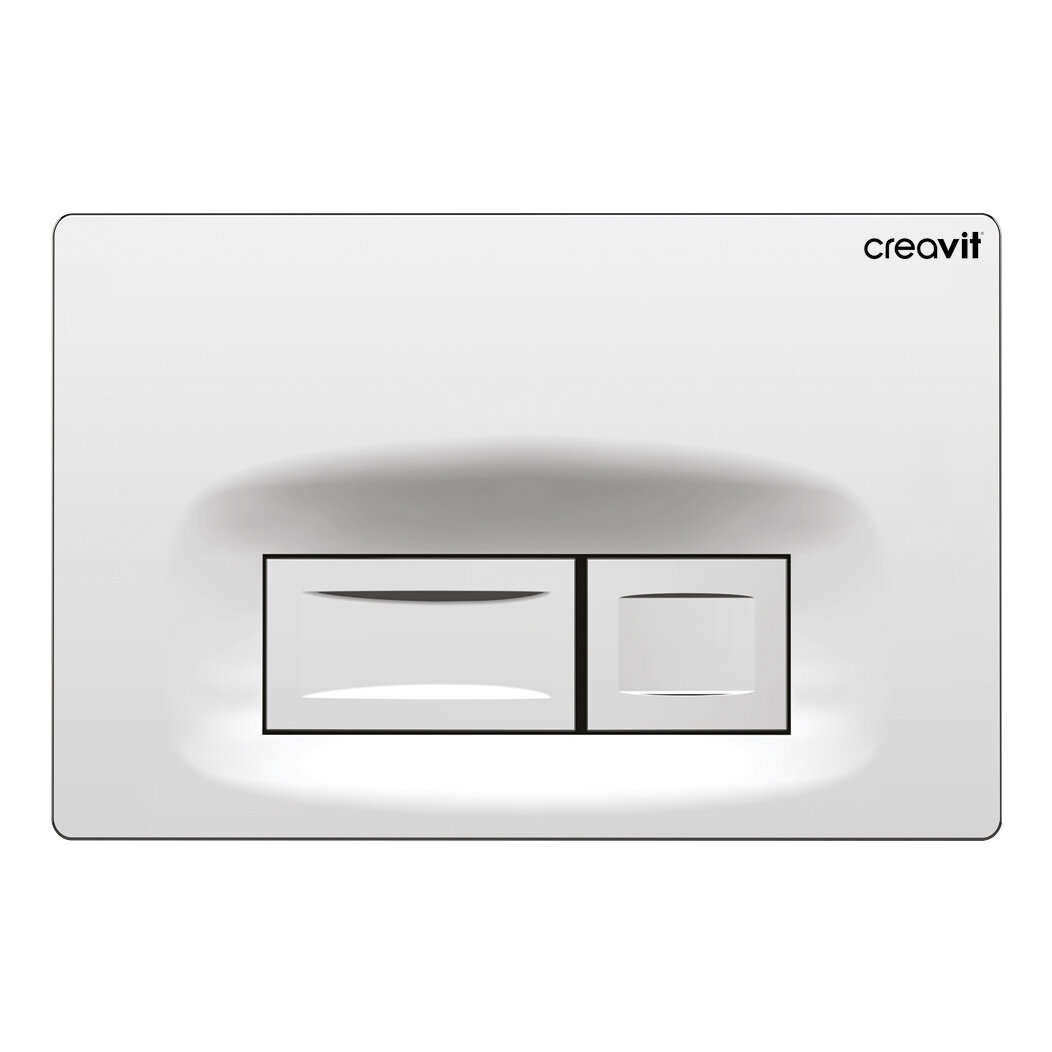 Creavit Chroom Bedieningspaneel GP3004