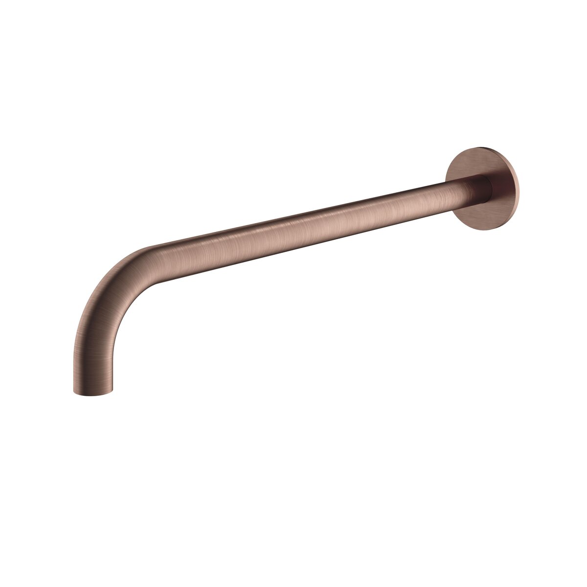 Hotbath Archie Wandarm 40cm Geborsteld Koper PVD