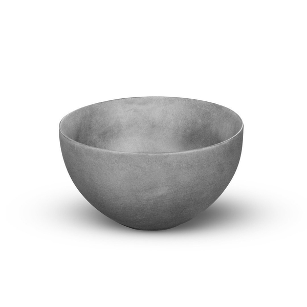 Looox Ceramic Raw Small, diameter 23 cm, Dark Grey