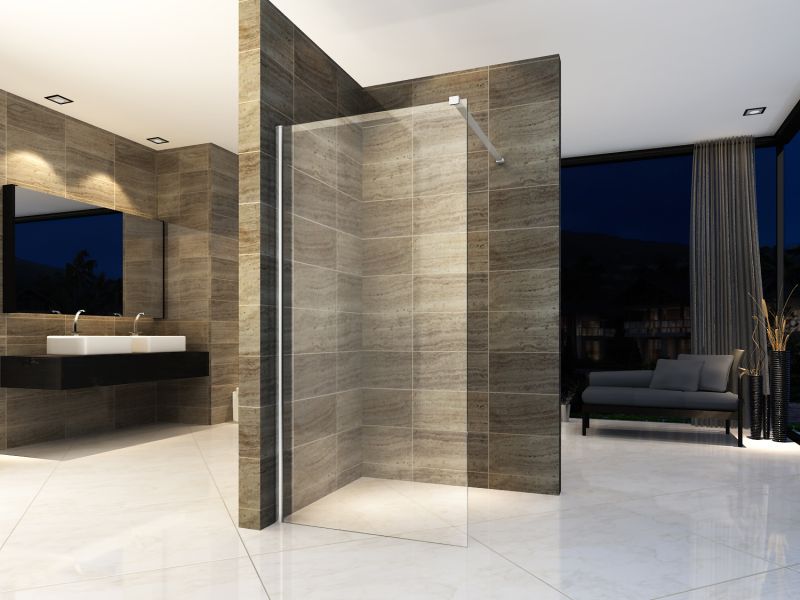 Creavit Aloni Inloopdouchewand 8mm 60x200cm