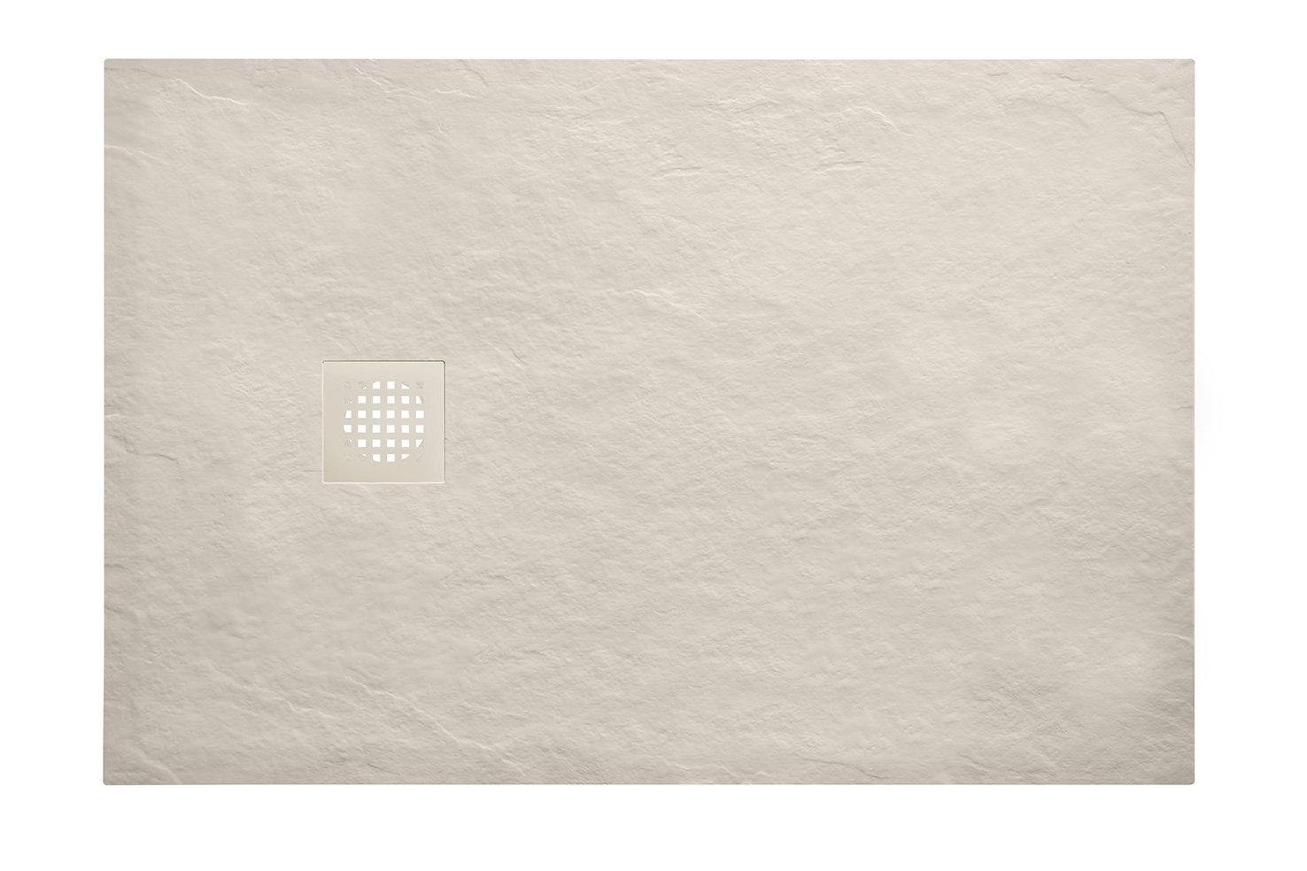 Stonea douchebak antislip composiet 900x1200x30 mm inkortbaar beige