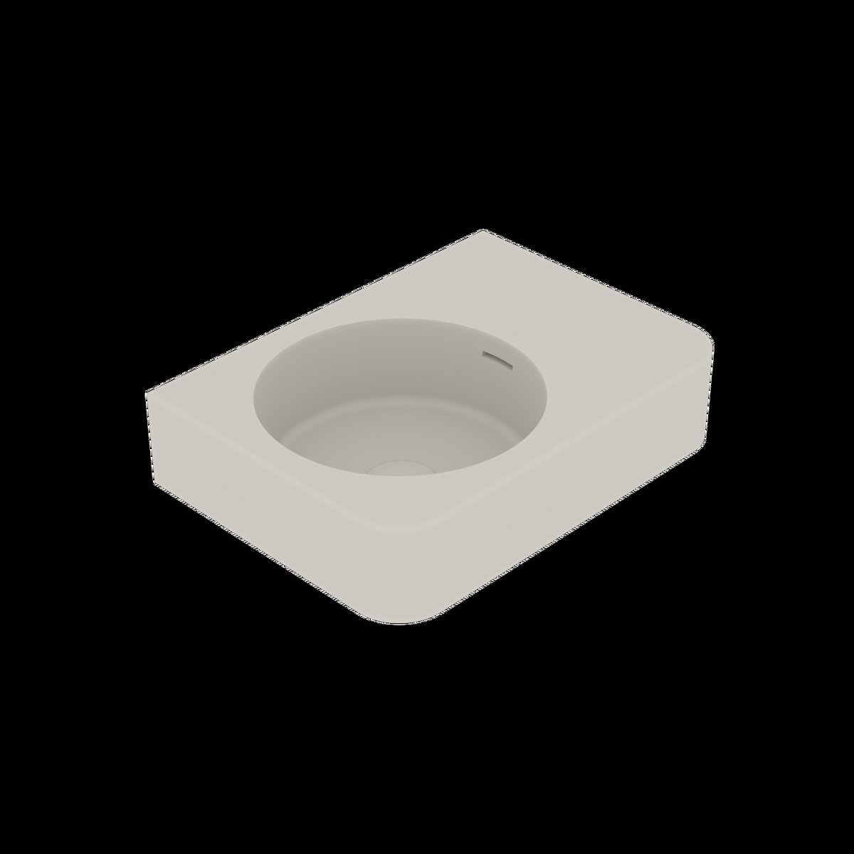 Ideavit Fontein Solidbrio 45x30x14 cm Solid Surface Mat Wit