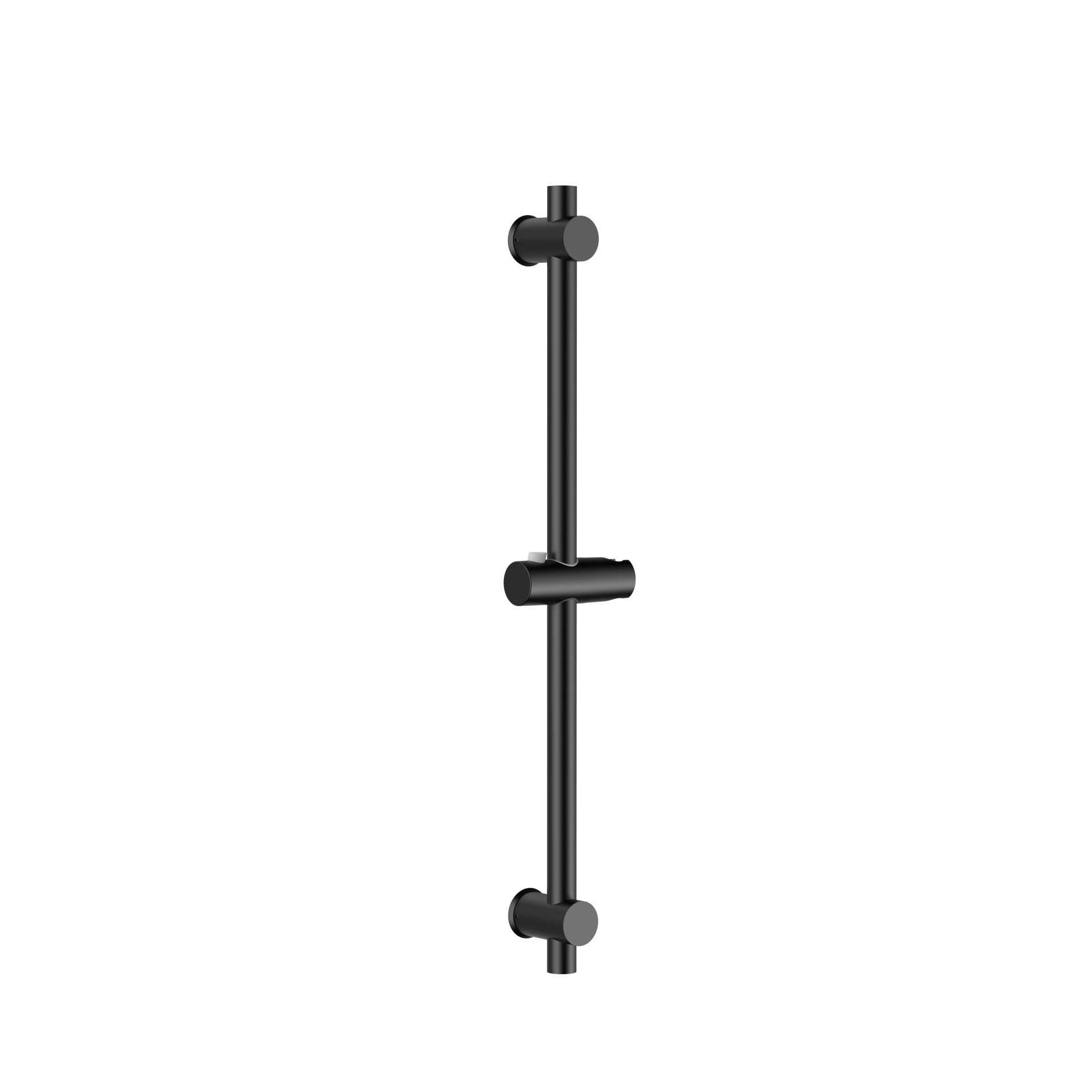 Uniforma Doucheglijstang - 66 cm - Mat Zwart (PVD)