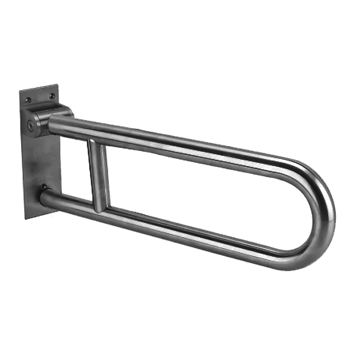 Creavit Wandgreep gebogen roestvrij staal l:70cm