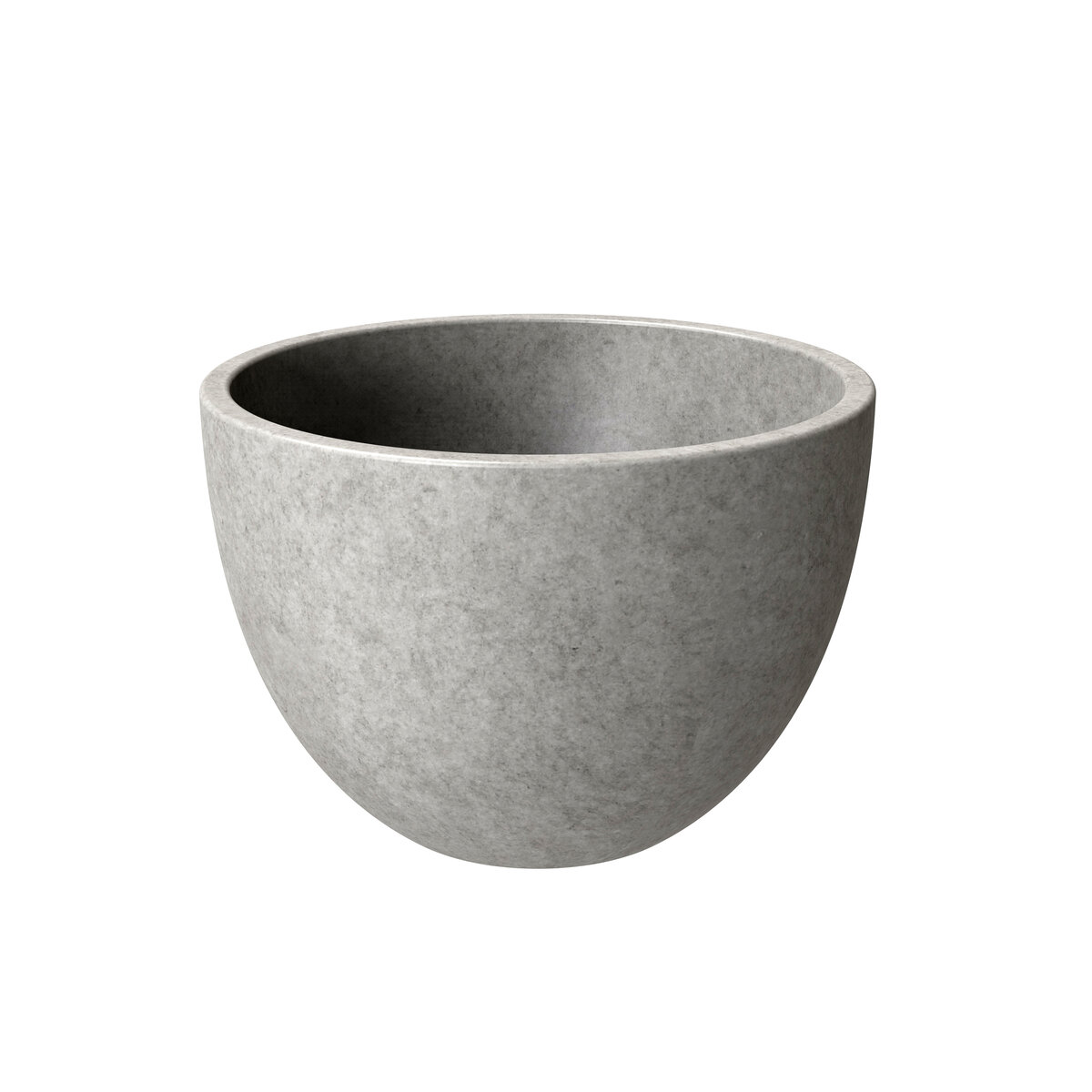 Ideavit Waskom Idea.Mini 22.5x22.5x15.5 cm Rond Beton Licht Grijs