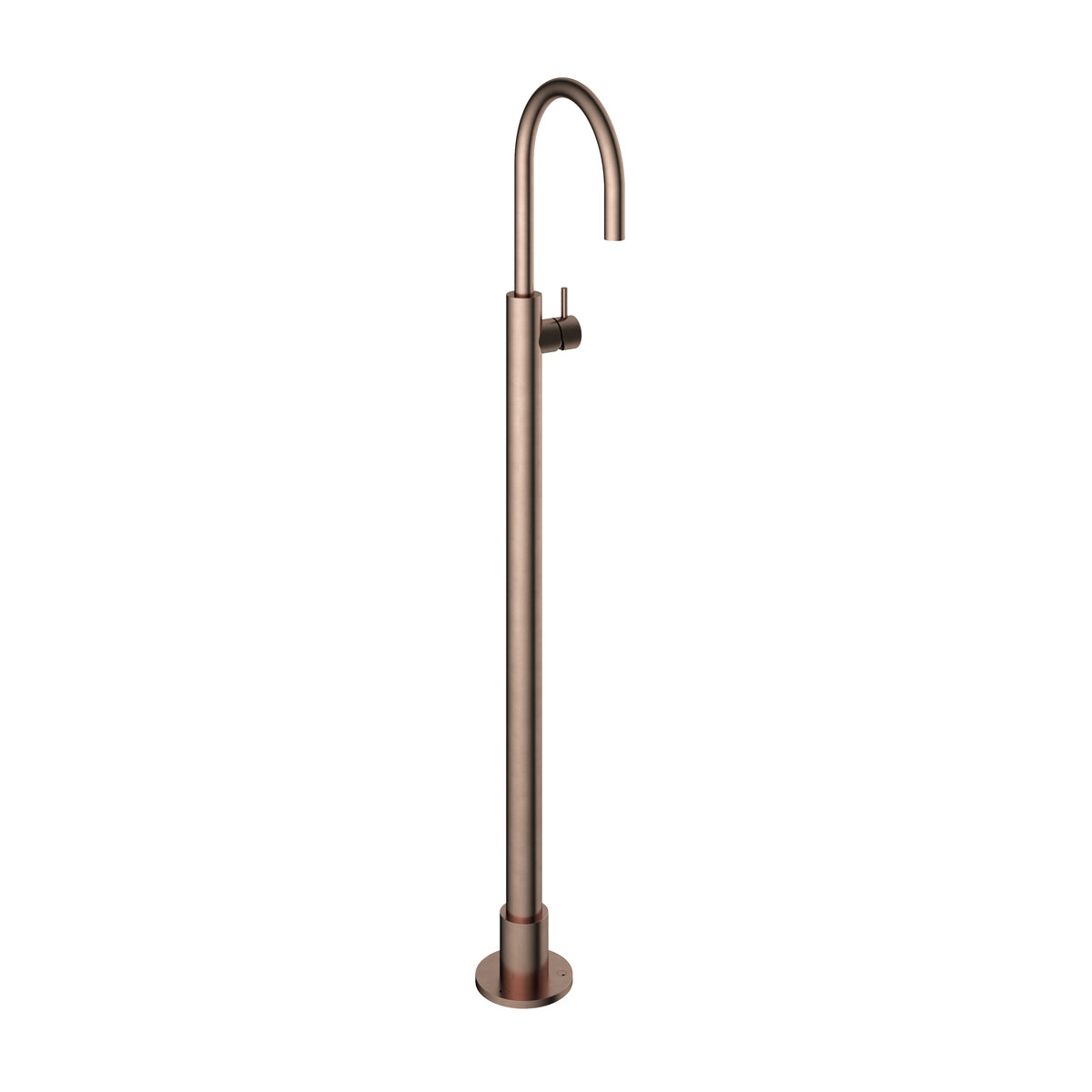 Hotbath Cobber Uitloop zonder rozet 18 cm Geborsteld Koper PVD