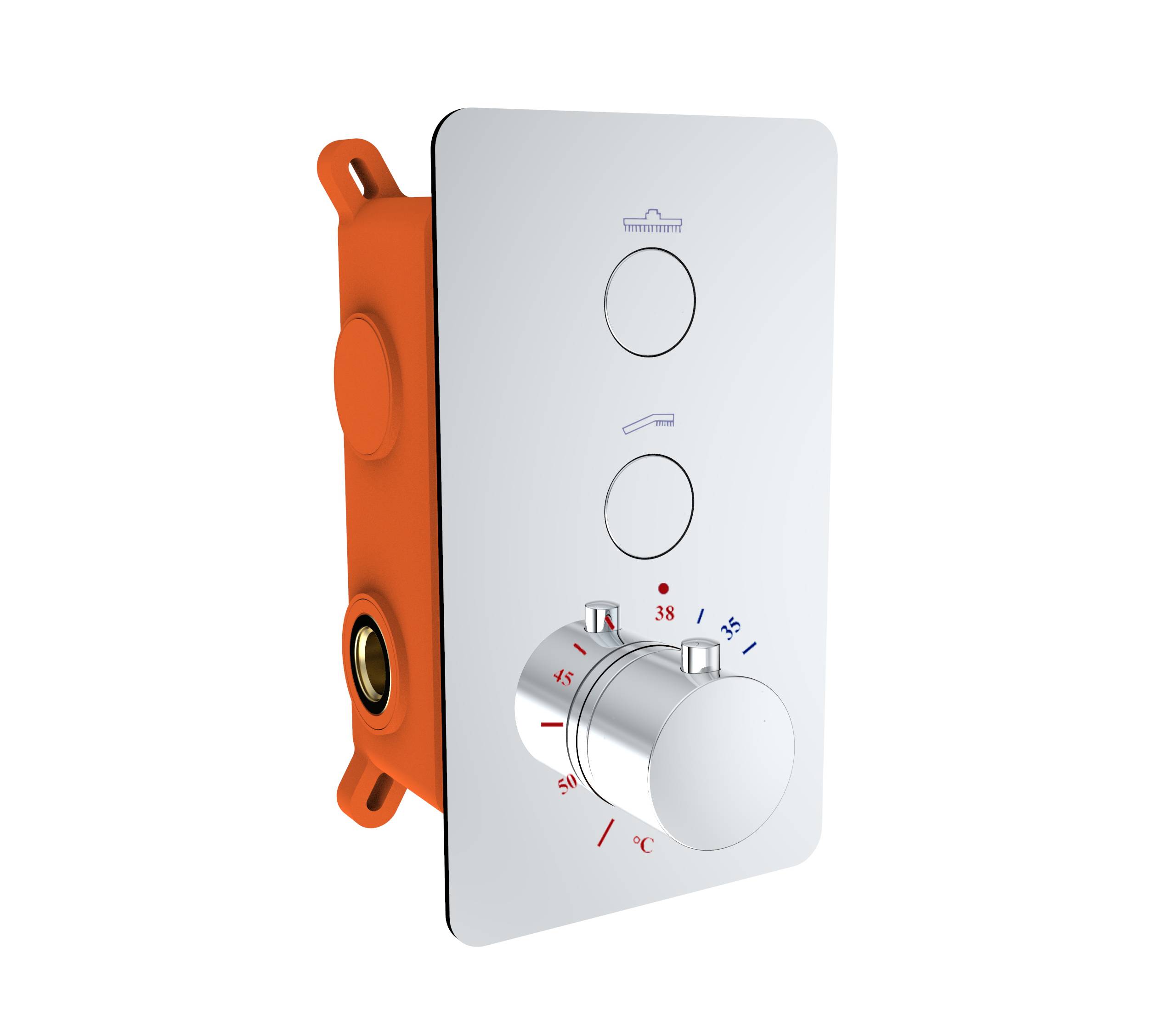 Inbouw thermostaatkraan