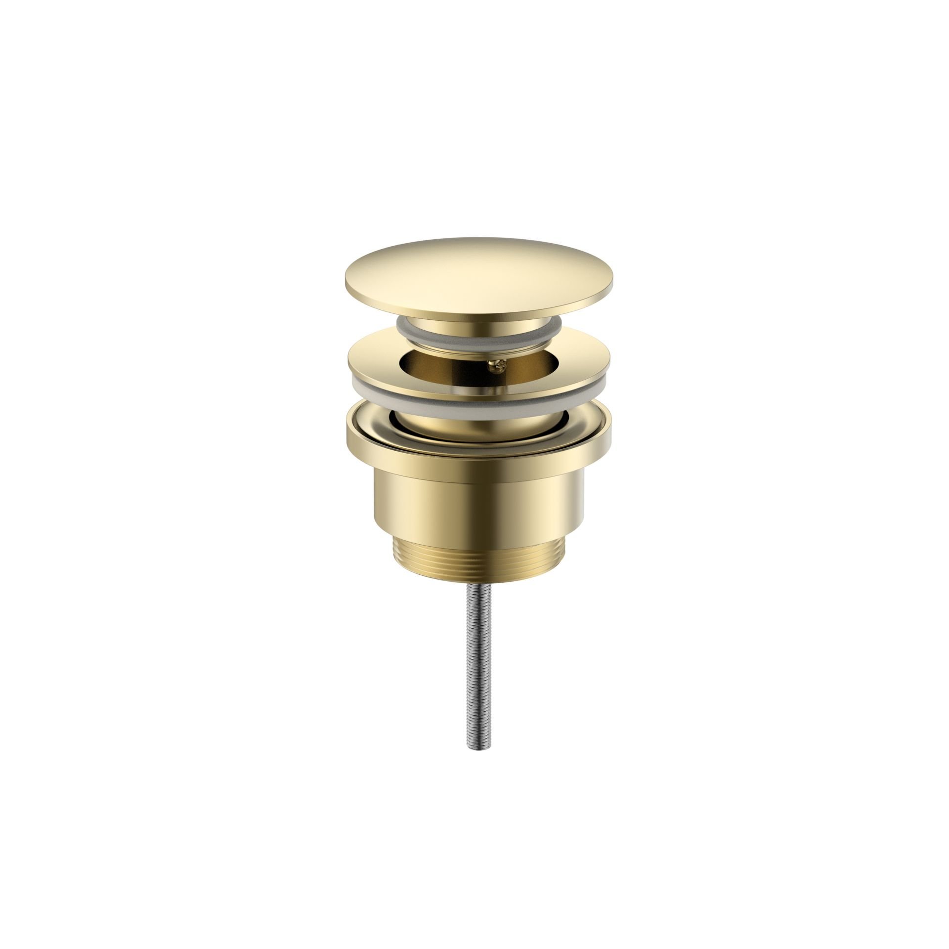 Uniforma Afvoerplug - Click Waste - Geborsteld Goud (PVD)