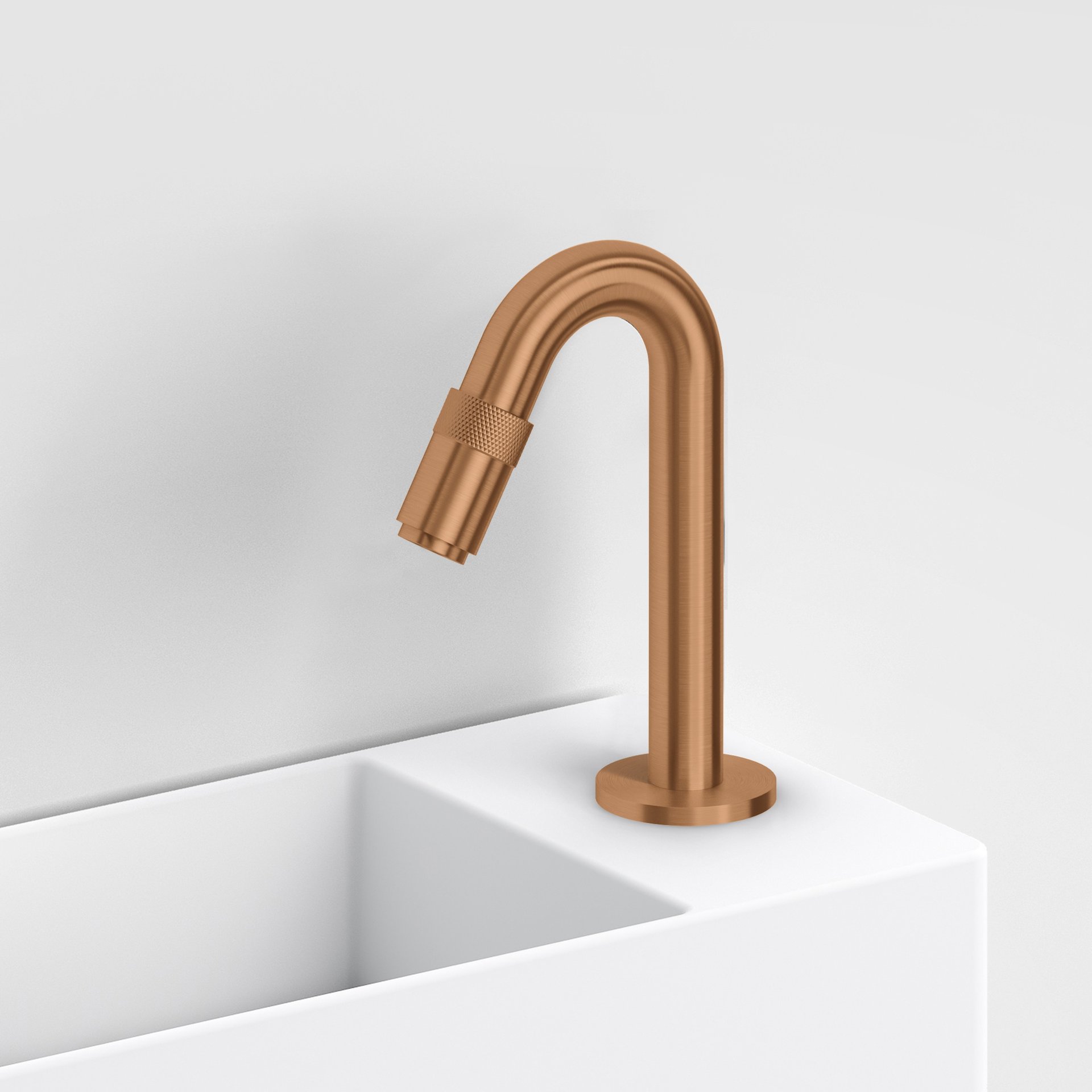 Clou Freddo 9 Fonteinkraan 8.4x15.5 cm Geborsteld Brons PVD