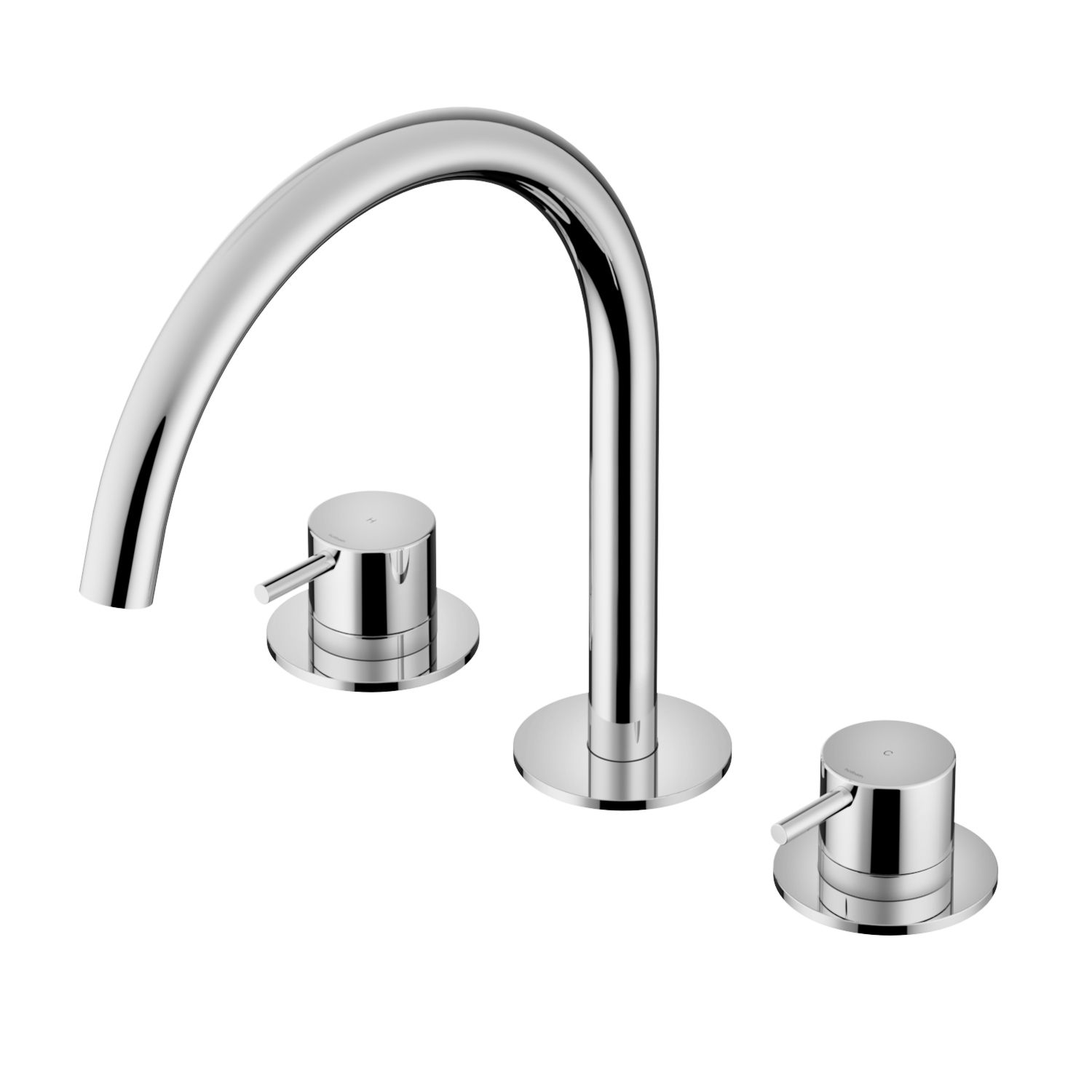 Hotbath Cobber Inbouw Wastafelmengkraan 3 gats Chroom