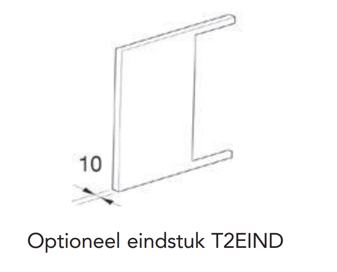 Instamat Dichte Eindstukken Set Van 2