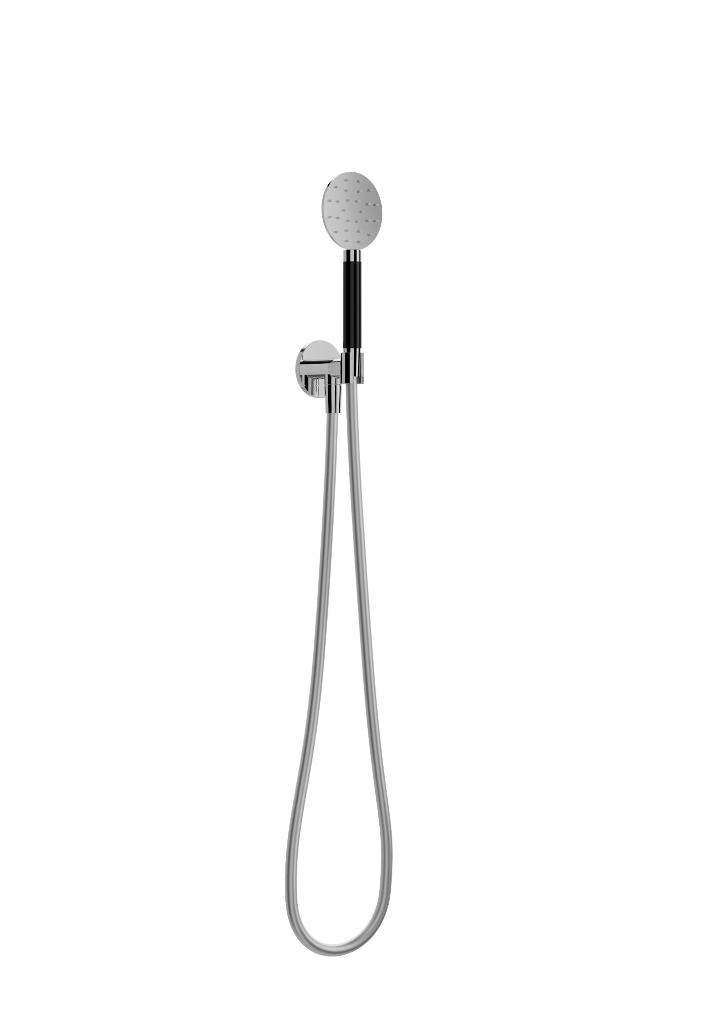 Hotbath Cobber Ronde Handdouche Met Wandsteun, Muuruitslaat En Doucheslang 150cm Chroom