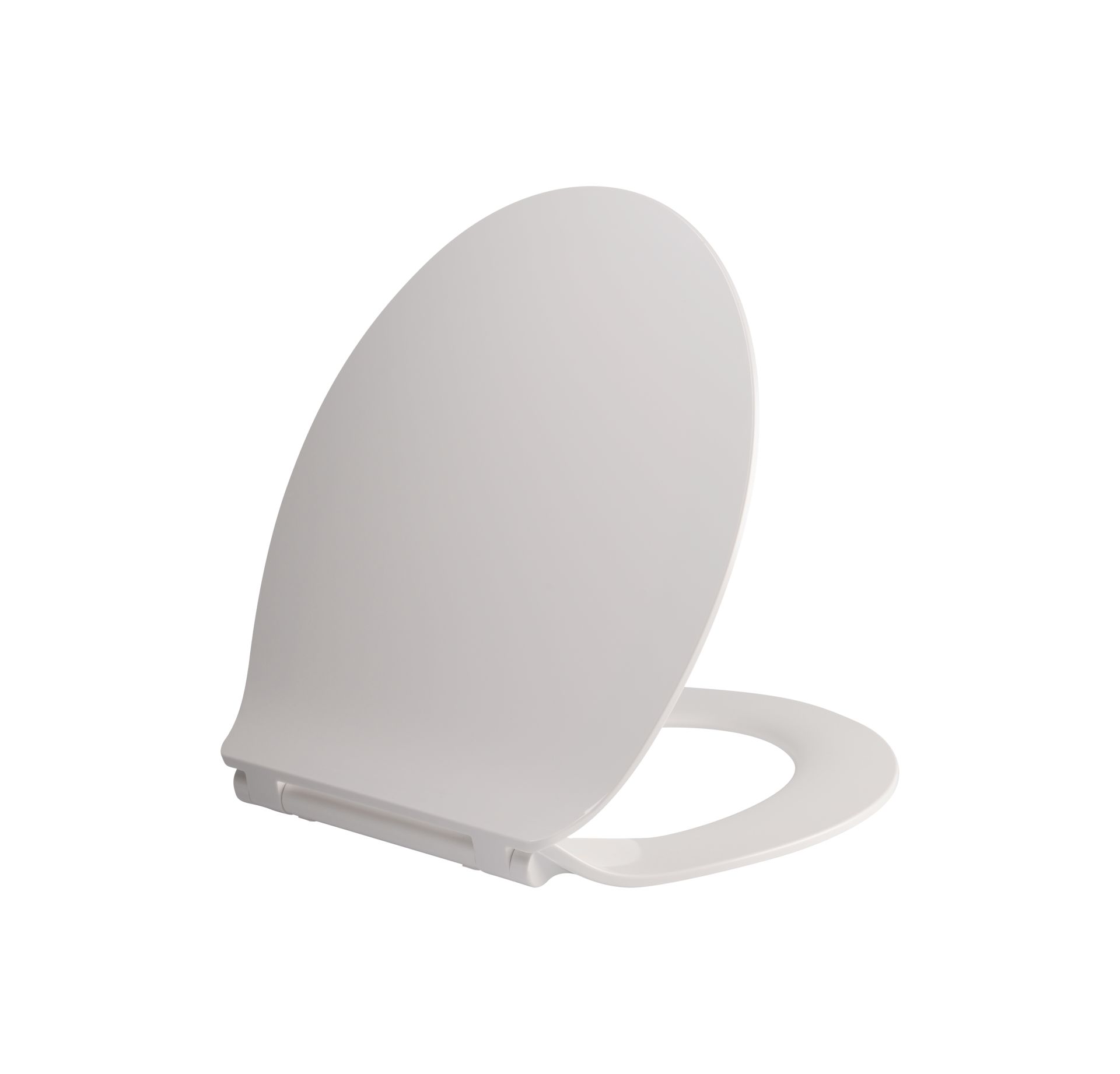 Aloni Premium Wc-Zitting - Slim Design - Soft Close - Quick Release - Topfix - Duroplast - Rvs Scharnieren - Glanzend Wit