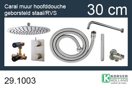 inbouw douchset