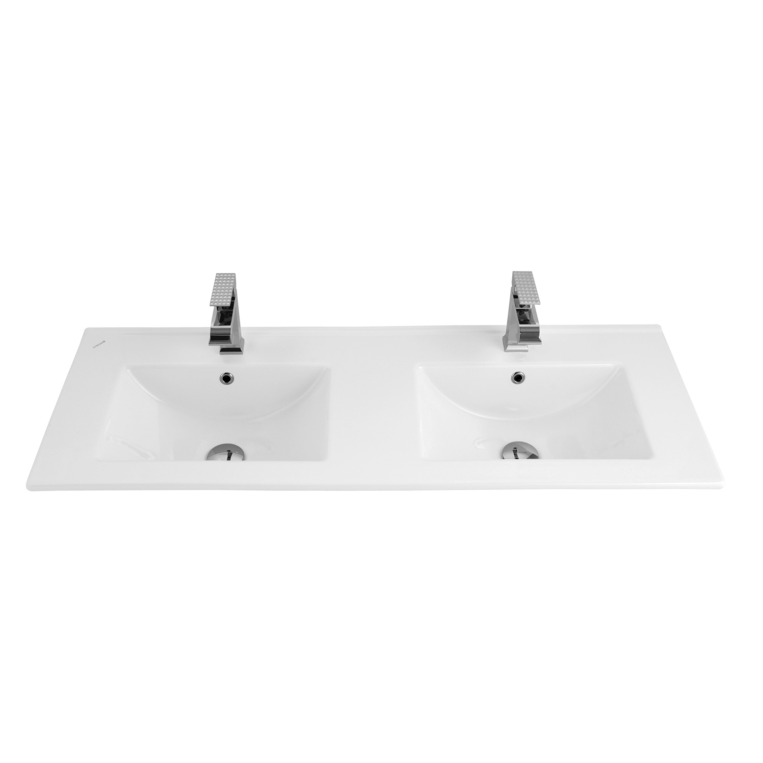 Creavit Keramiek Wastafel Wit 46x120cm