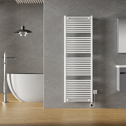 Elara Elektrische Radiator Smart WiFi 181.7x60 cm Glans Wit