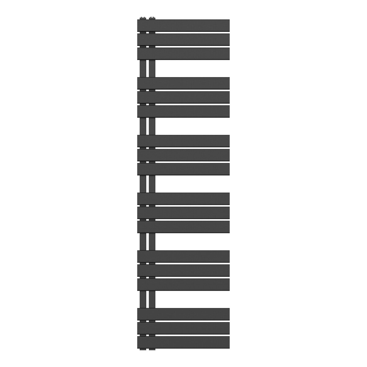 Belrad Handdoek Radiator Zwart Links 180×50 cm 864W