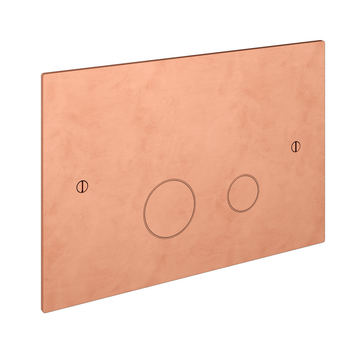Hotbath Cobber Bedieningspaneel T.B.V. Geberit UP320 Geborsteld Koper - Living Colours