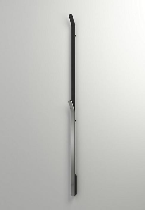 Instamat ARC Elektrische Radiator 170 cm Soft Zwart/Geborsteld 34W - ARC005