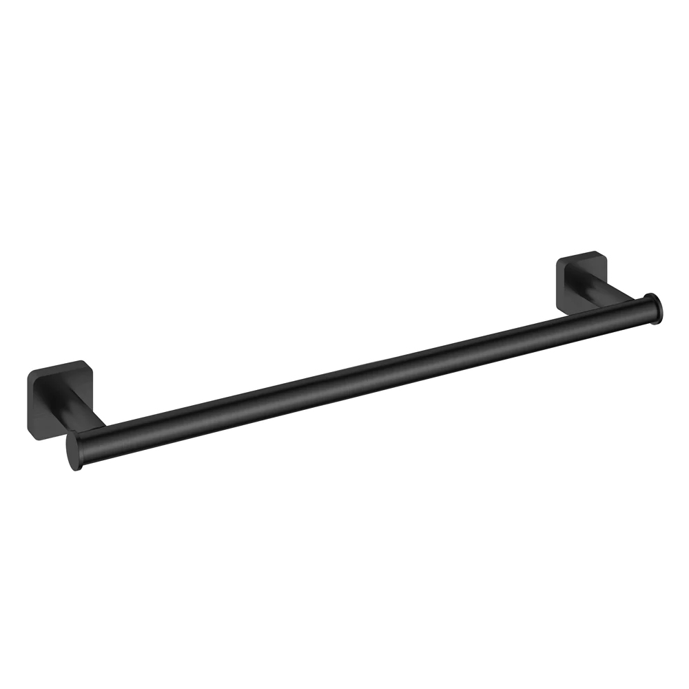 Hotbath Gal Handdoekstang 64 cm Mat Zwart