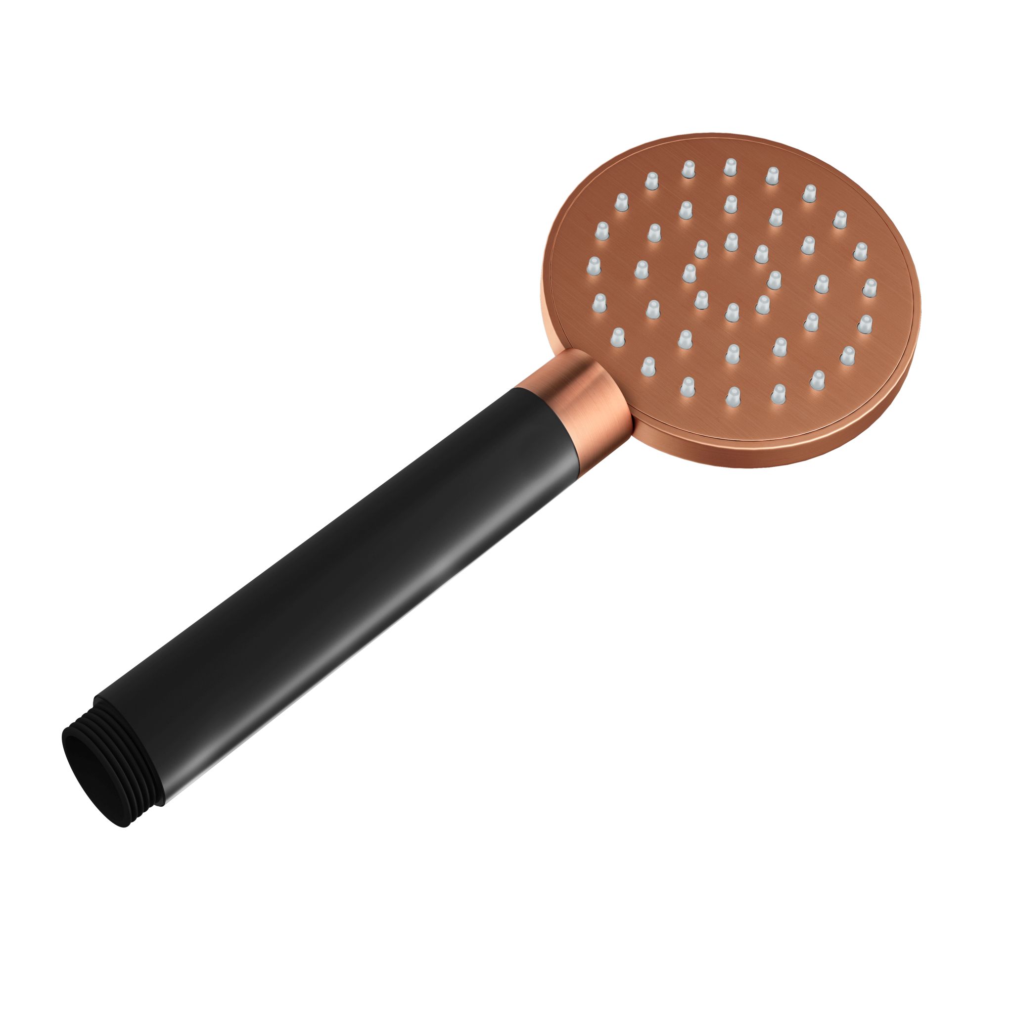 Hotbath Mate Handdouche Rond Geborsteld Koper - Living Colours