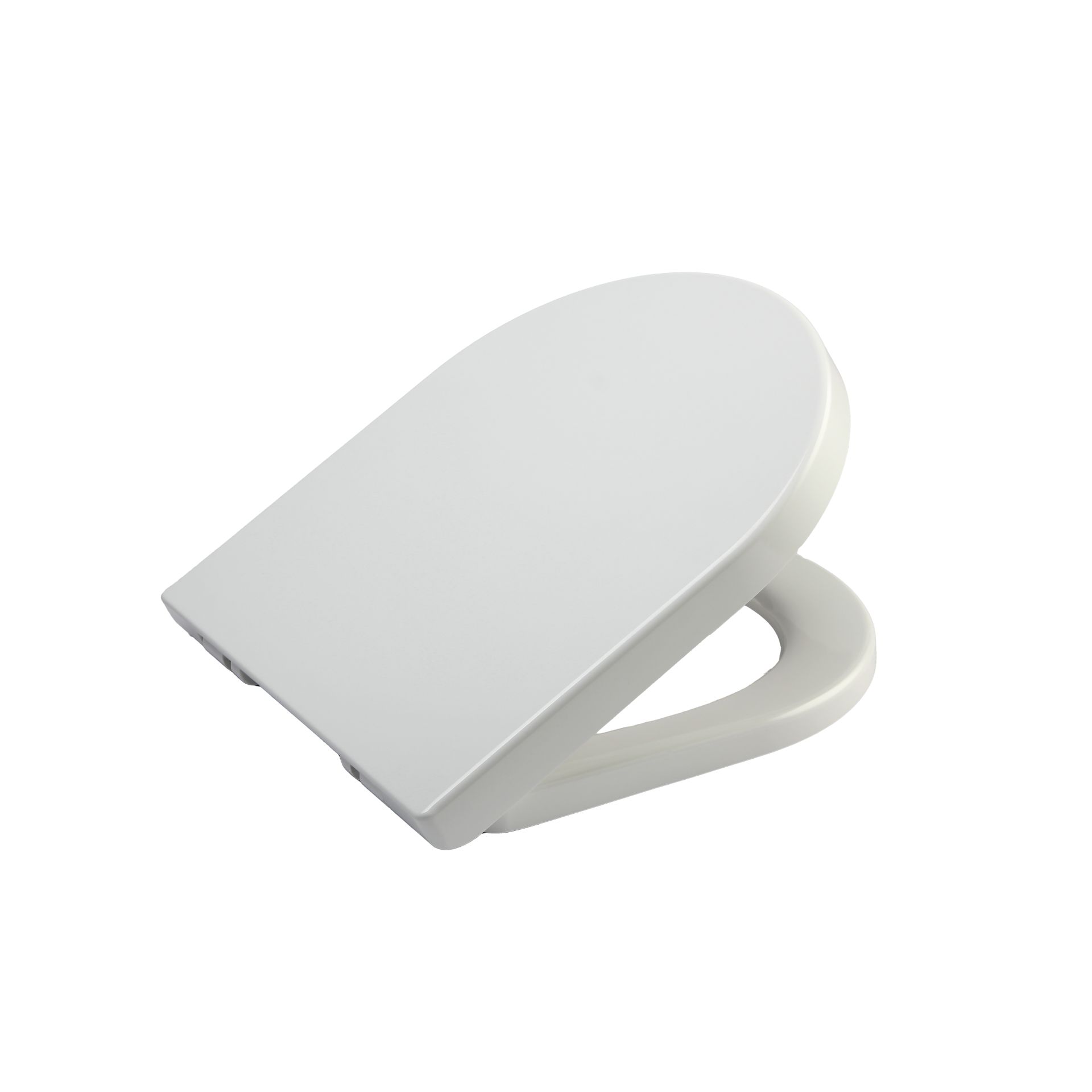 Creavit Aloni Elegance Wc-Zitting Duroplast Wit, Quick Release, Inox Scharnieren, Softclose